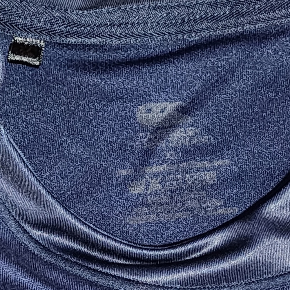 Canterbury of New Zealand Mens Blue CCC Logo Fitted Jersey Shirt Size XL - Picture 7 of 7
